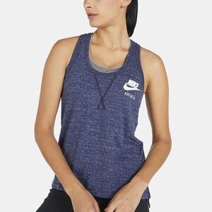 Nike Women’s Sportswear Gym Vintage Tank Top Blue, S